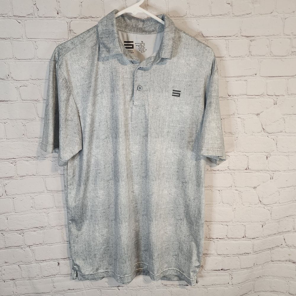 Men's Three Sixty Six golf polo shirt, size Medium
